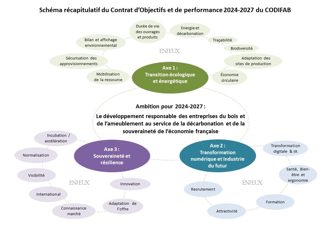 Schéma COP Axes et enjeux