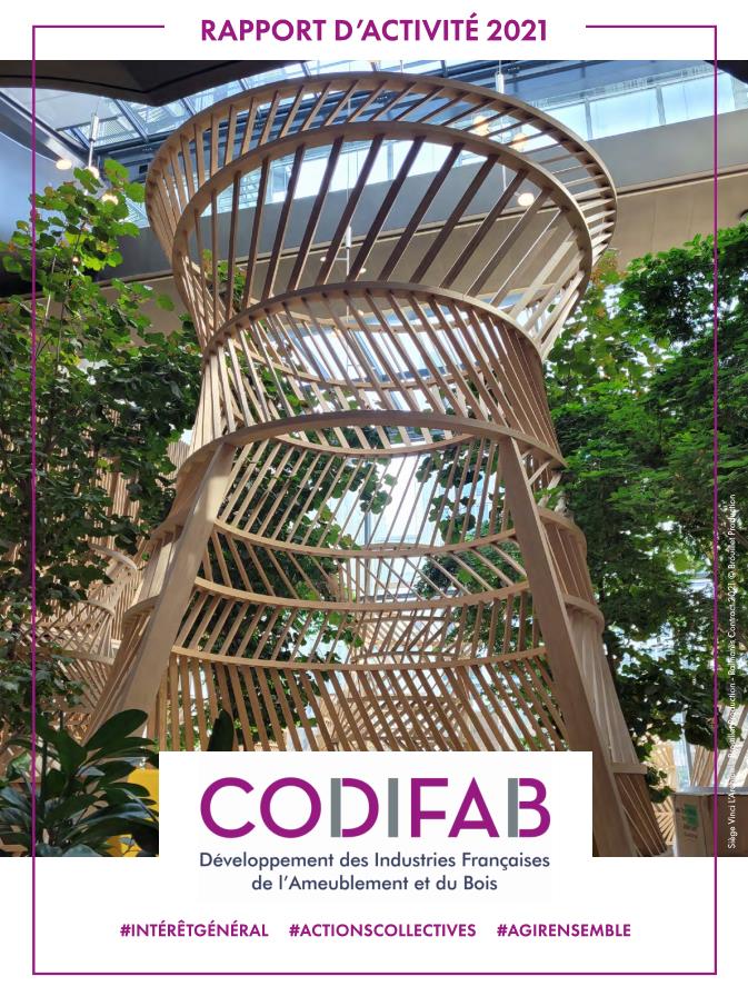 Rapport d'activité 2021 du CODIFAB
