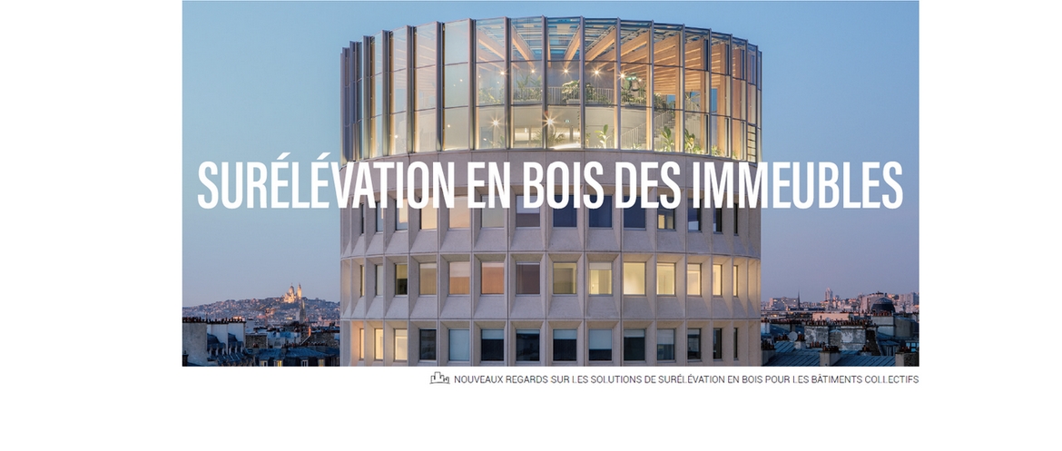Book Nouveaux regards - Surélévation en bois des Immeubles