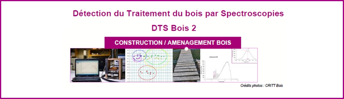Détection du Traitement du bois par Spectroscopies